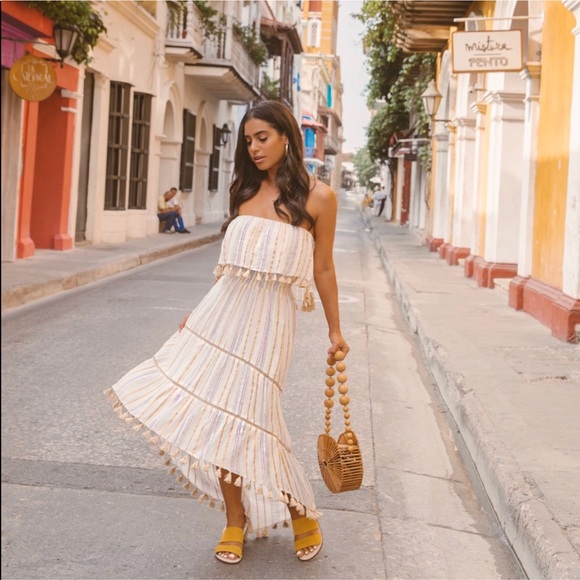 saylor rainbow dress